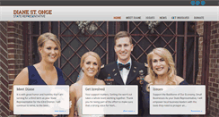 Desktop Screenshot of dianestonge.com